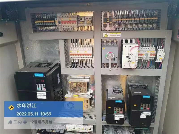 水映洪江項目-塔吊、電梯月檢